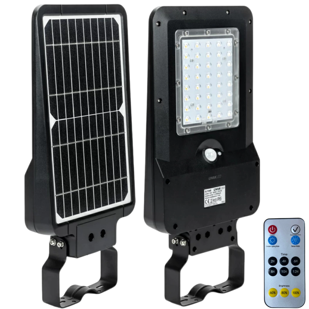 LUMINARIA VIAL SOLAR 6.000 LÚMENES 40W